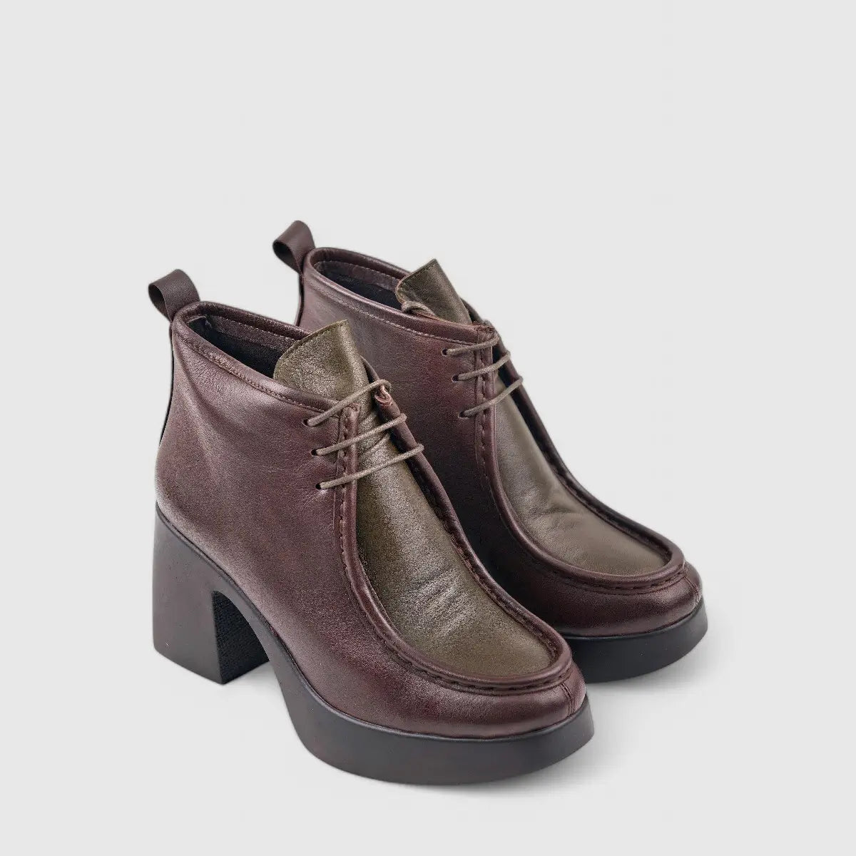 Sofia Mare Leather Boot Brown 11510