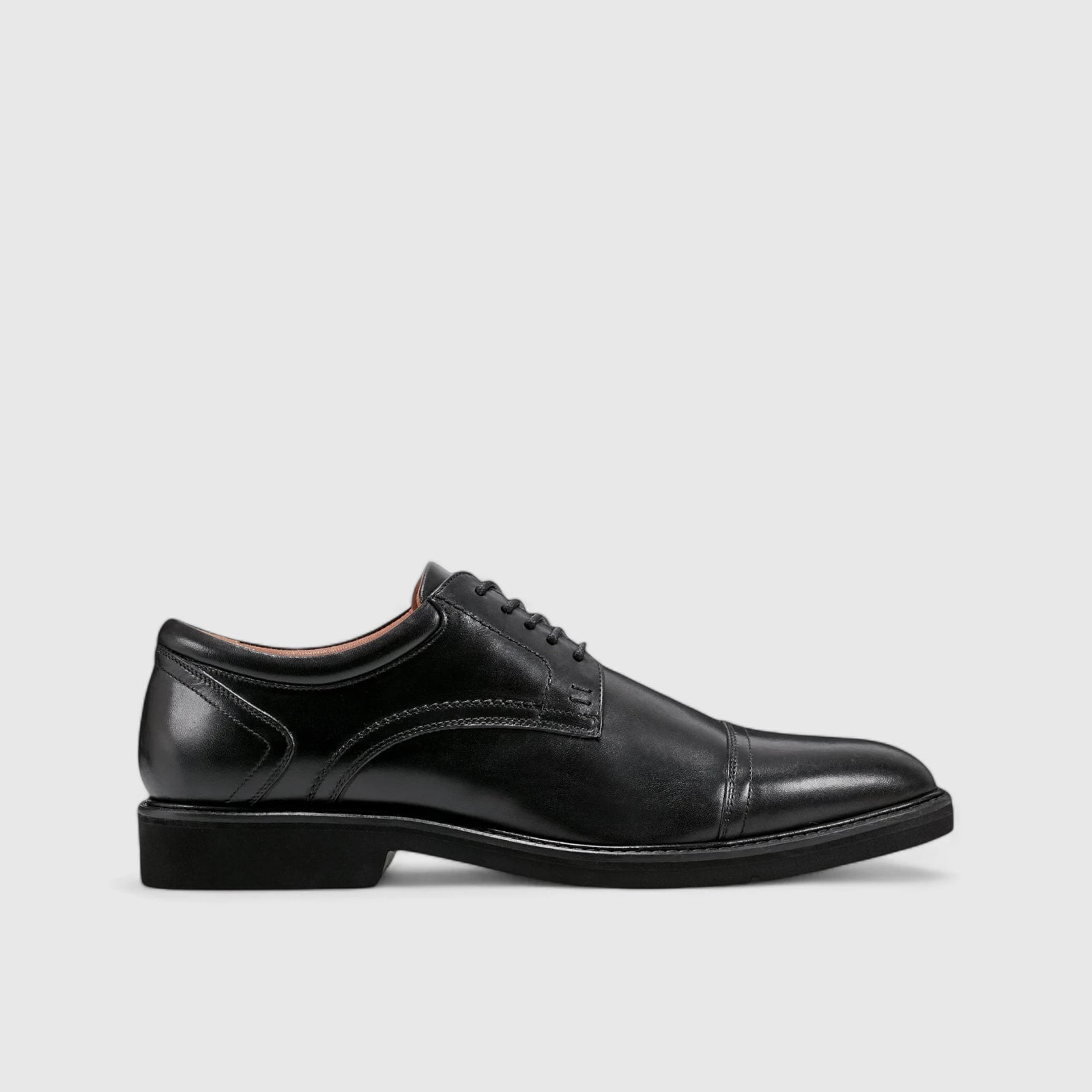 Rockport Findlay Lace Up Comfort Shoe Black Oxfords | familyshoecentre