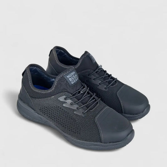 Nunn Bush Men's Grazie Comfort Sneaker 171413/001 Black NB10