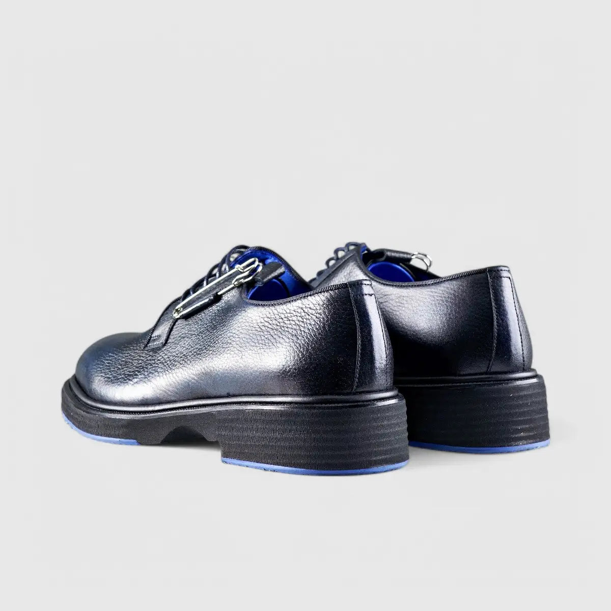 Formales Men's Chunky Sole Dress Oxfords Navy Floater 0218 FC31 Oxfords | familyshoecentre