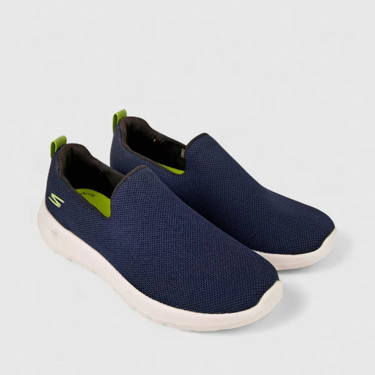Skechers Men's Comfort Slip On Go Walk Max 216114 Navy Lime SM94