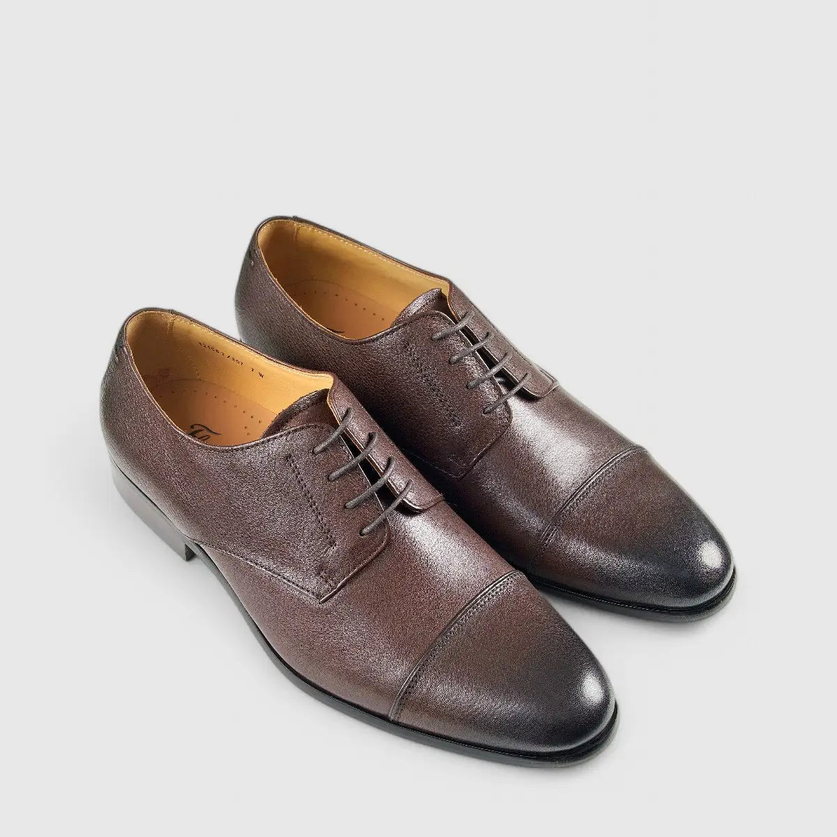 Florsheim Centurion Cap  Lace Up Brown Grain 121562 Oxfords | familyshoecentre