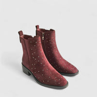 Bulbul Ankle Boot Dark Red CAR5040 Boots | familyshoecentre