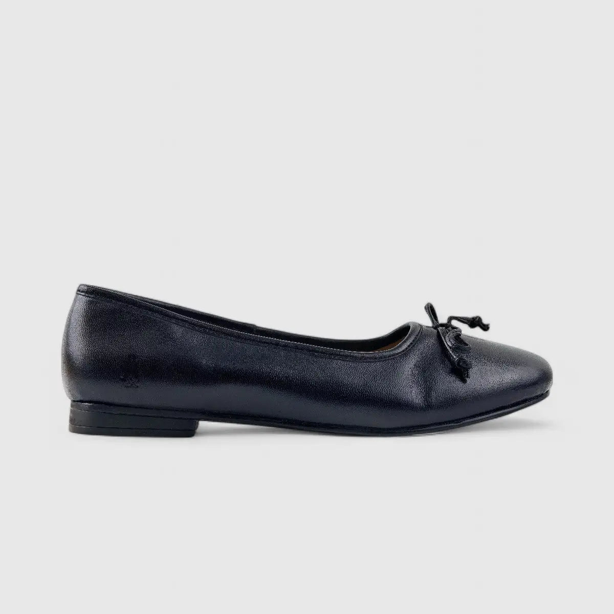 Hush Puppies Naomi Leather Pump Black 01406 HL251 Pumps | familyshoecentre