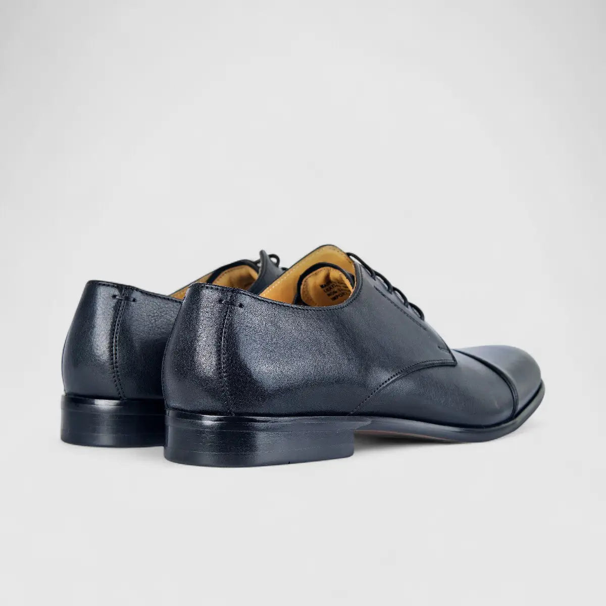 Florsheim Men's Derby Toe Cap Centurion Cap 121562/001 Black FL18 Oxfords | familyshoecentre