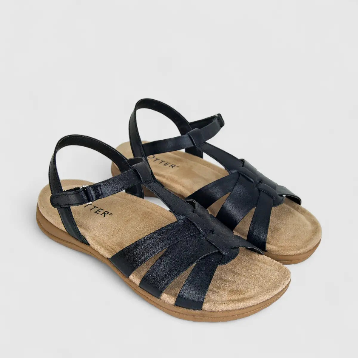 Hotter Ladies Comfort Sandal Rainer Black HT85