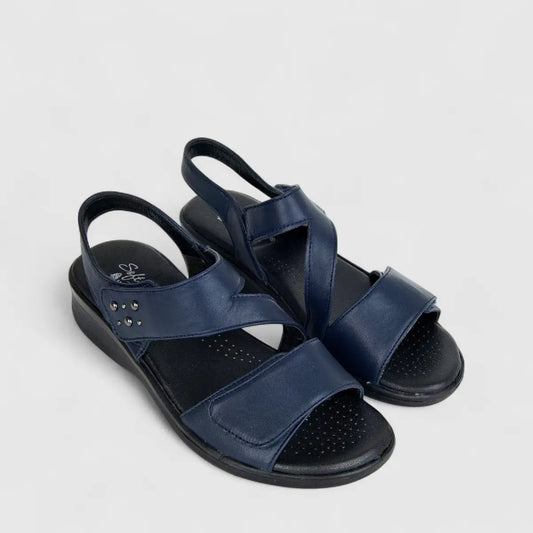 Hush Puppies Soft Style Ladies Comfort Sandal Obamia SSL01558 Black SS296
