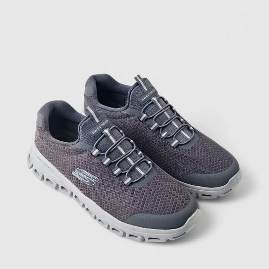 Skechers Mens Glide Step Grey 233012