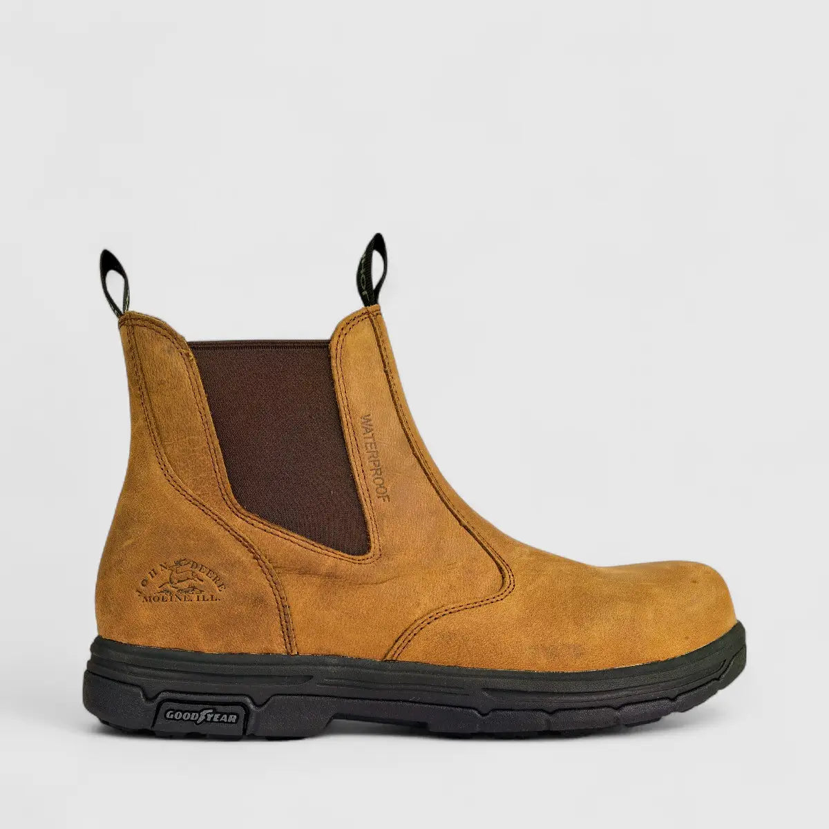John Deere By Skechers Men's Vicksburk Boot 256020 Brown SM82 Boots | familyshoecentre
