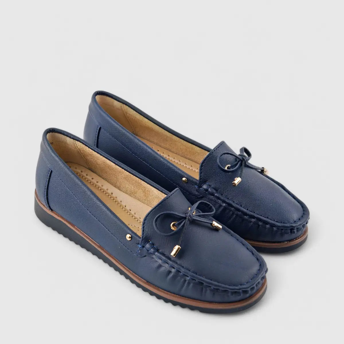 Soft Style By Hush Puppies Tony Navy 01526 Pumps | familyshoecentre