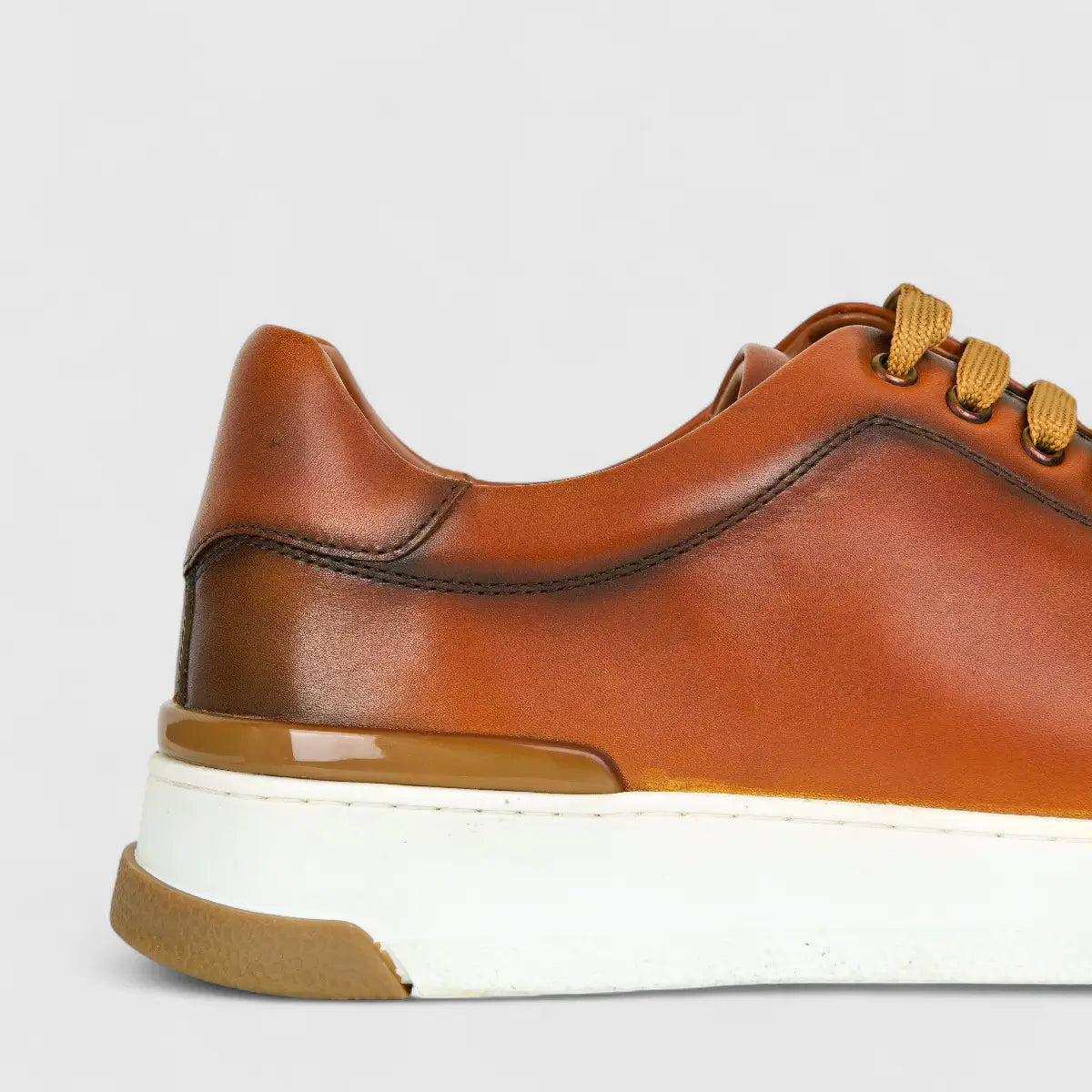 Formales Men's Leather Sneaker FM2025-848 Tan FK13