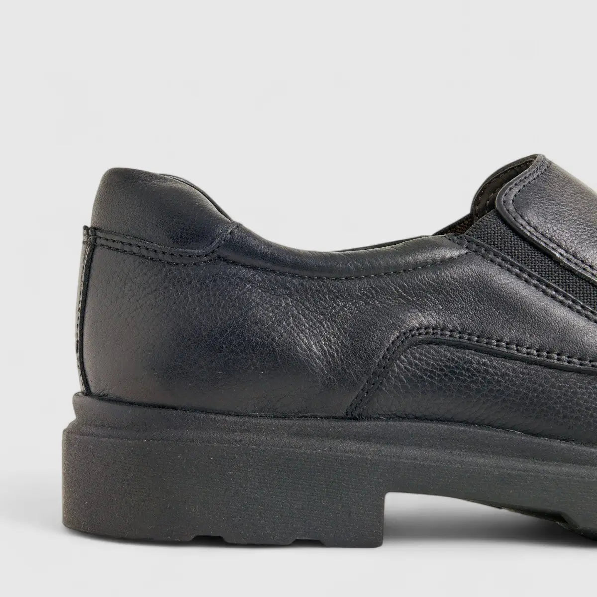 Anatomic Leather Comfort Slip On Black 898902 AN139 Slip-ons | familyshoecentre