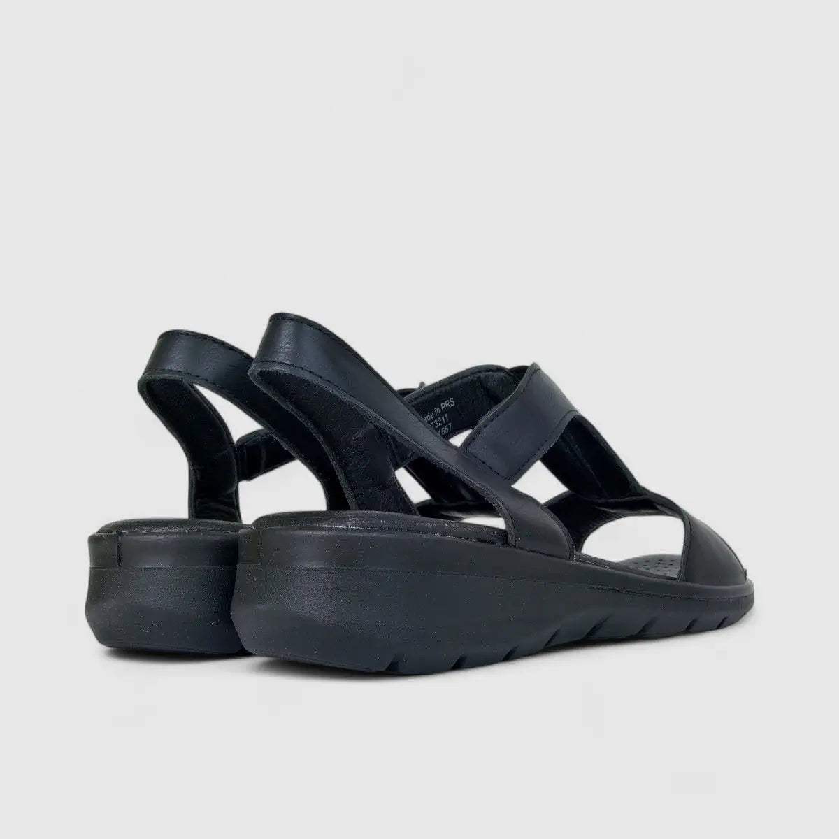 Hush Puppies Soft Style Ladies Comfort Sandal Oberta Mono SSL01557 Black SS369