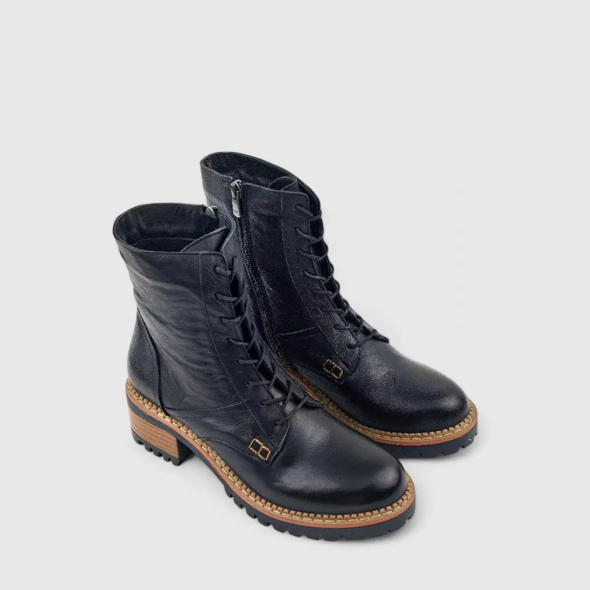 Dimato Leather Boot Black 002.3092 Boots | familyshoecentre