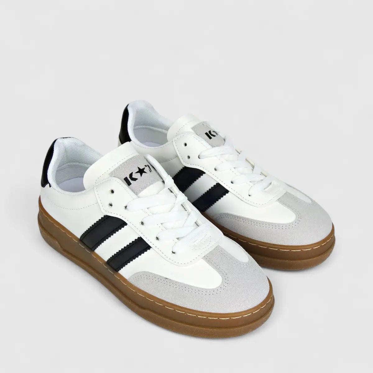 Klevas Ladies Sneaker K6949L Dixie White/Black KL7