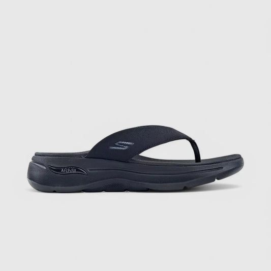Skechers Mens Go Walk Arch Fit Sandal Black 229063