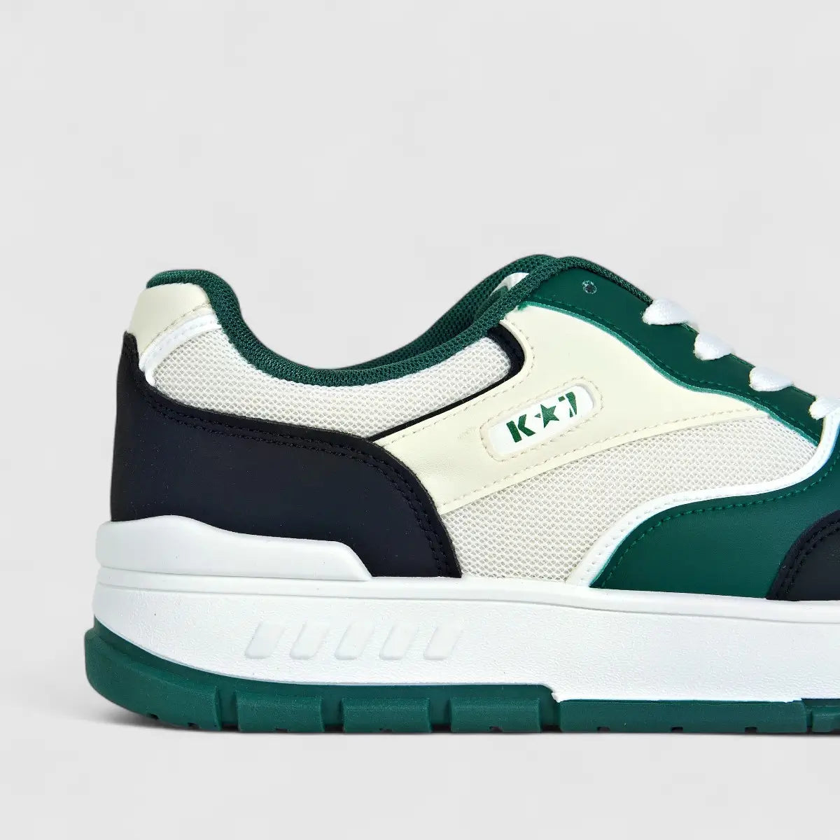 Klevas Men's Sneaker K7298M Anchor White/Green KM13