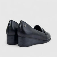 Hush Puppies Soft Style Ladies Comfort Wedge Pump Wallace SSL01618 Black SS336