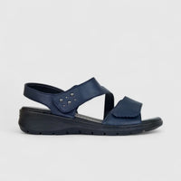 Hush Puppies Soft Style Ladies Comfort Sandal Obamia Mono SSL01558 Navy SS378