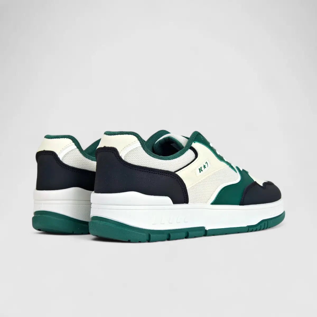 Klevas Men's Sneaker K7298M Anchor White/Green KM13