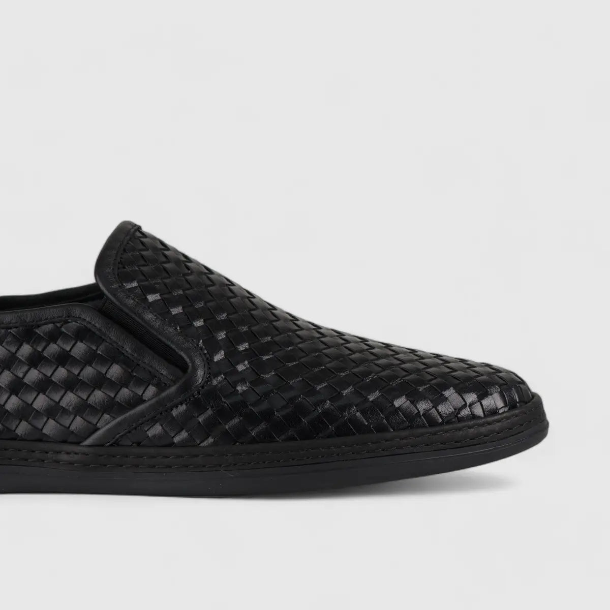 Formales Leather Loafers Black TS725-2 Loafers | familyshoecentre