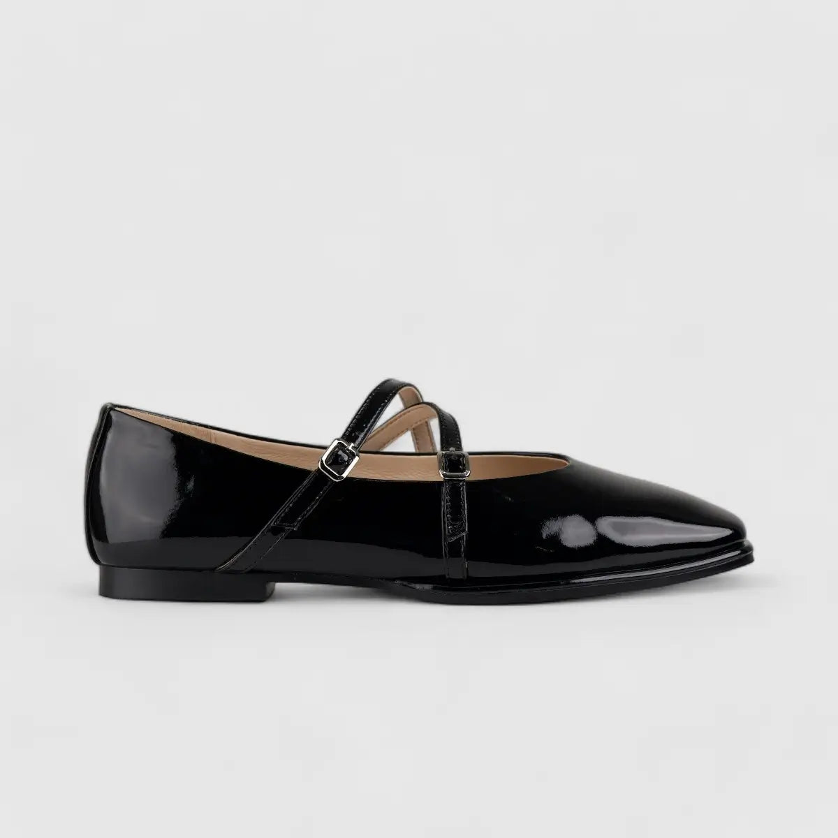 Morbido Ladies Leather Comfort Pump Black BIL004