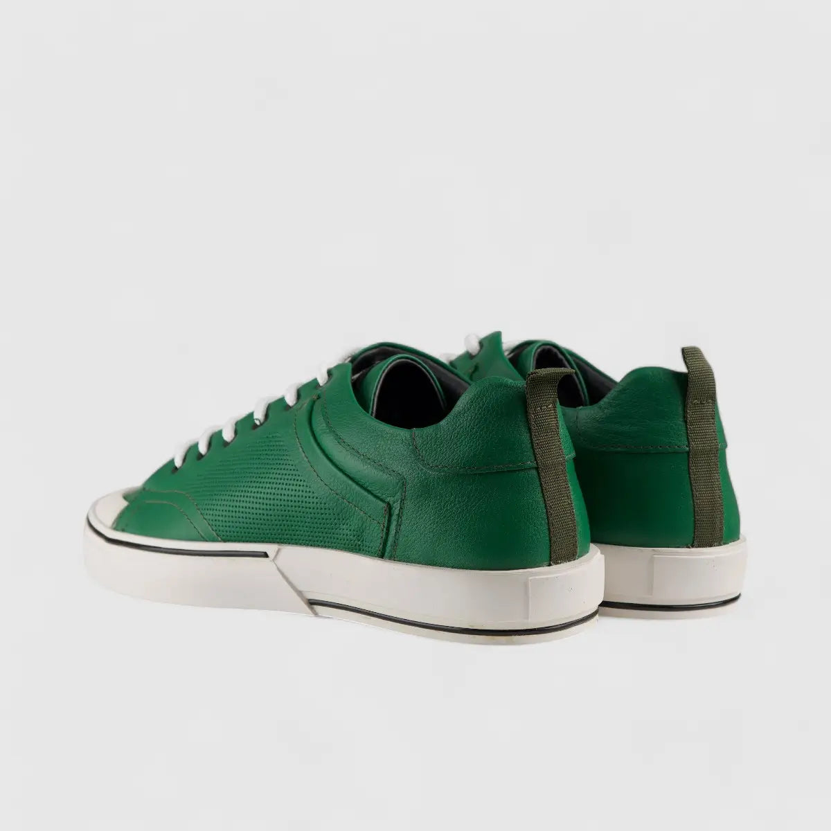 Bulletti Lace Up Sneaker Green 152-17294 Sneakers | familyshoecentre