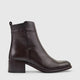 Sofia Mare Leather Ankle Boot Brown 11747 Boots | familyshoecentre