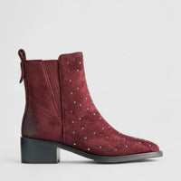 Bulbul Ankle Boot Dark Red CAR5040 Boots | familyshoecentre