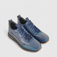 Babucci Men's Leather Sneaker  K25S681908-2A BAB028 Navy