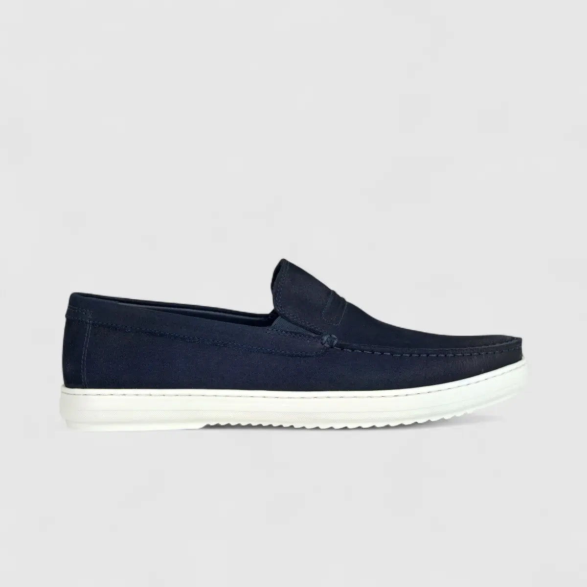 Formales Men's Leather Loafer FM2025-813 Navy FK6