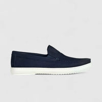 Formales Men's Leather Loafer FM2025-813 Navy FK6
