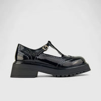 Bulbul Ladies Chunky Sole Shoe CAR-018 Black