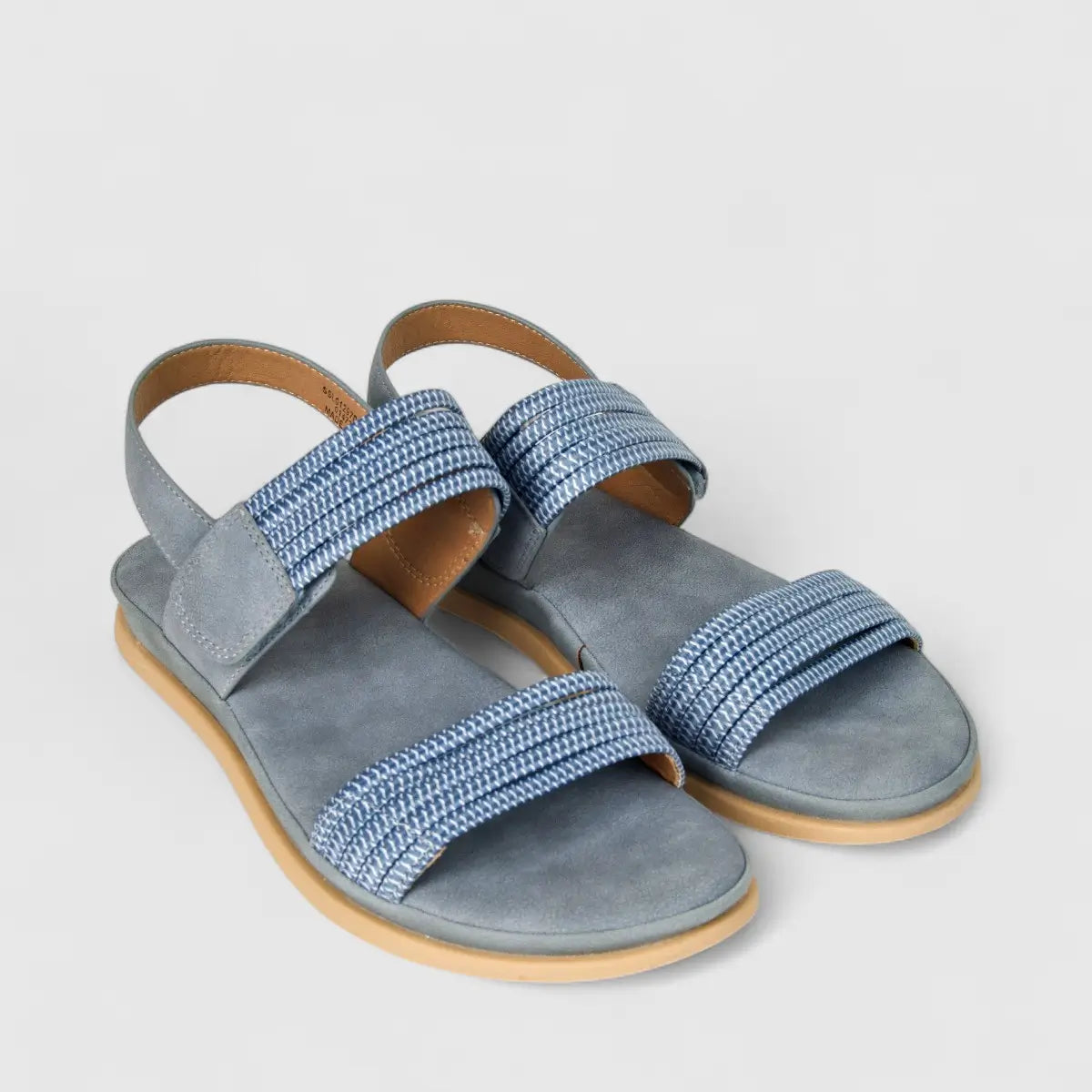 Hush Puppies Soft Style Ladies Comfort Sandal Irene SSL02197 Dusty Blue SS287