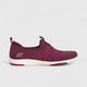 Skechers Ladies Comfort Slip On Lolow 104128 Purple SW83