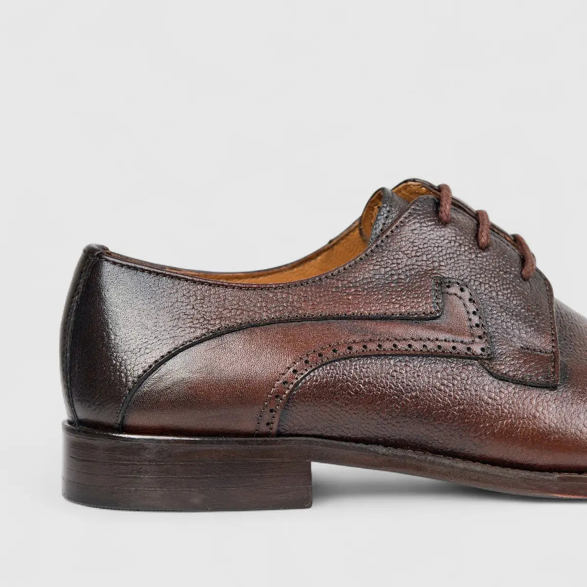 Florsheim Imperial Men's Derby Lace Up Toe Cap Izmit 1-397/216 Chocolate EL25 Oxfords | familyshoecentre