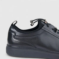 Formales Men's Leather Sneaker FY266004 Black FD14