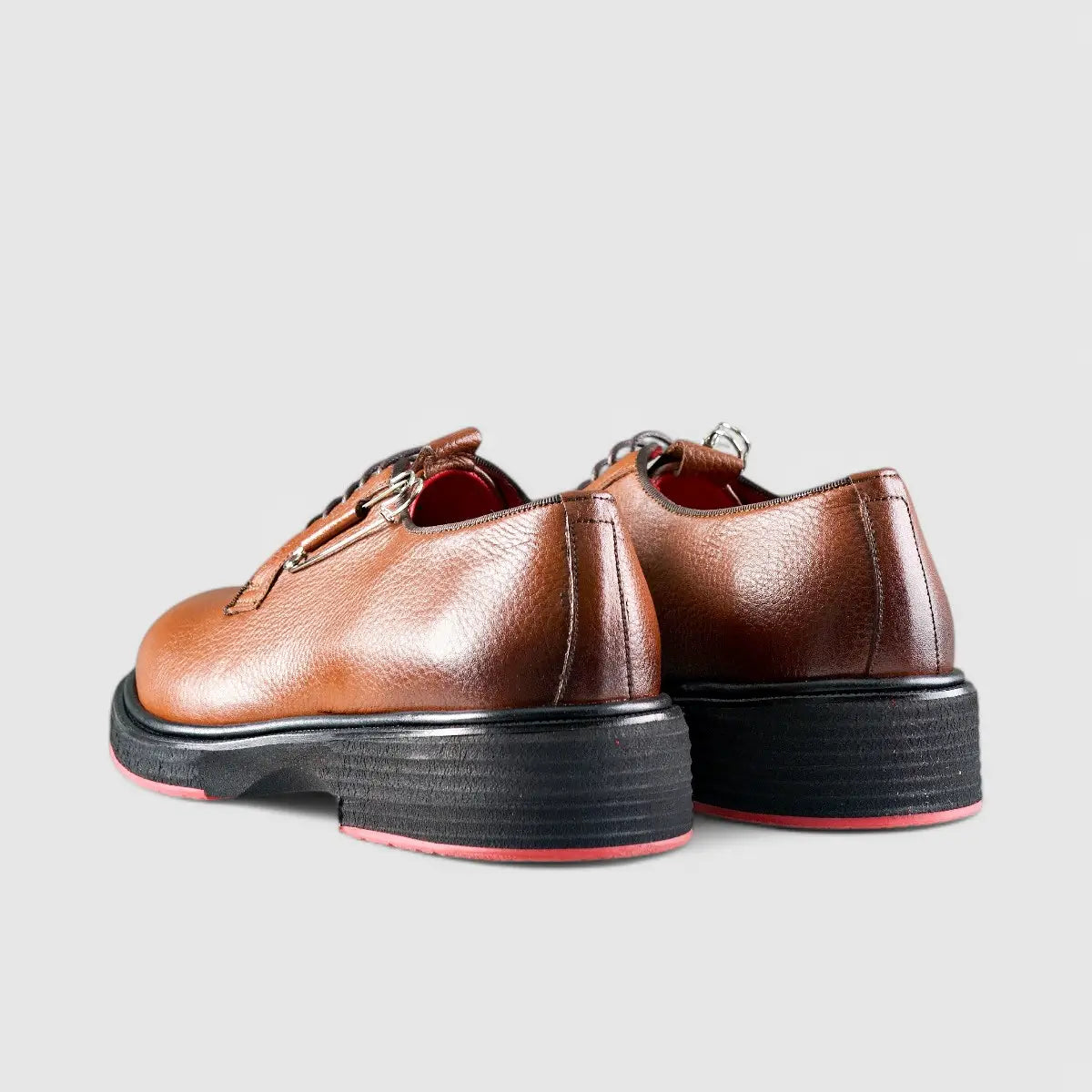 Chunky Sole Dress Oxfords Tan Floater 0218 FC33 Oxfords | familyshoecentre