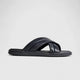 Formales Leather Sandal FM2526-10 Black FS10