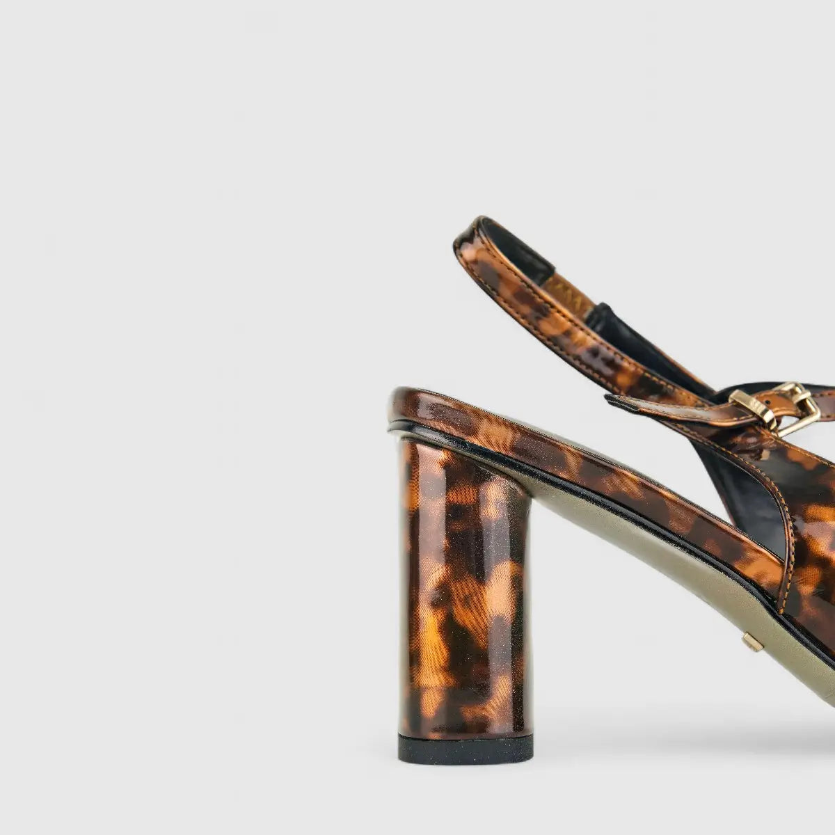 Bulbul Ladies Block Heel Sandal CAR-009 Tiger