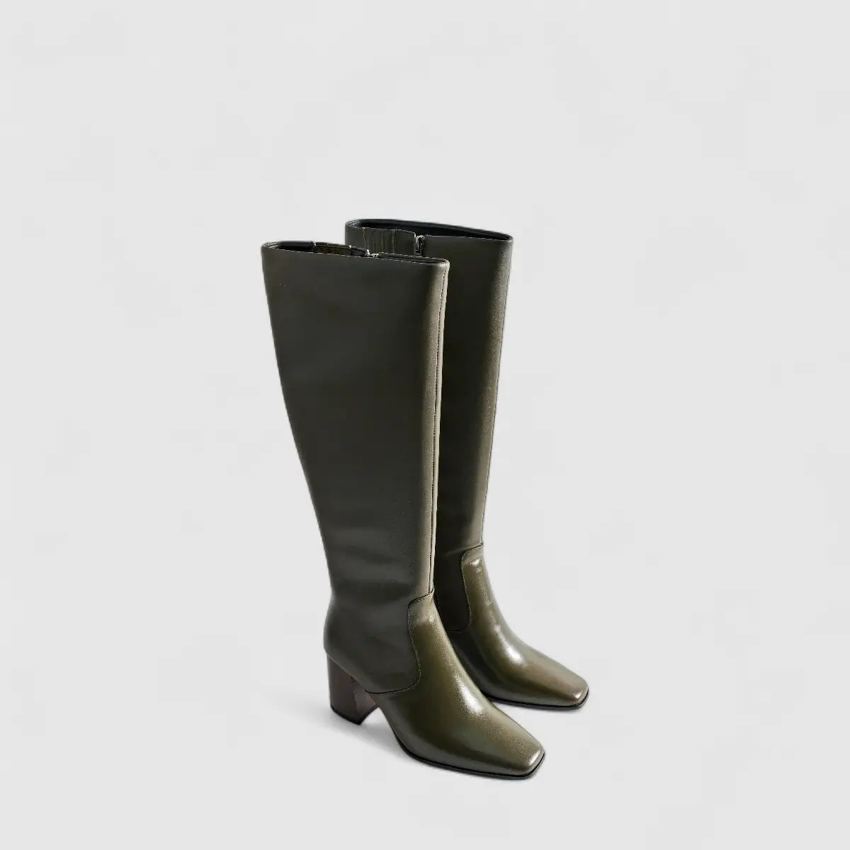 Bulbul Leather Long Boot Black LAR6010 Boots | familyshoecentre