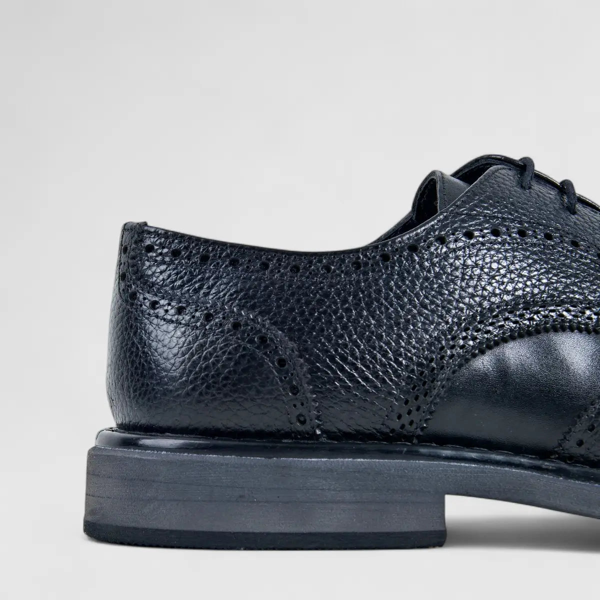 Bulletti Chunky Sole Oxfords Black 96-251 BC4 Oxfords | familyshoecentre