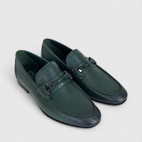 Formales Men's Leather Loafer FM2025-803 Green FK9