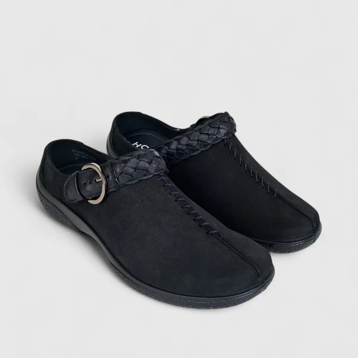 Hotter Ladies Comfort Clog Magical Black HT74