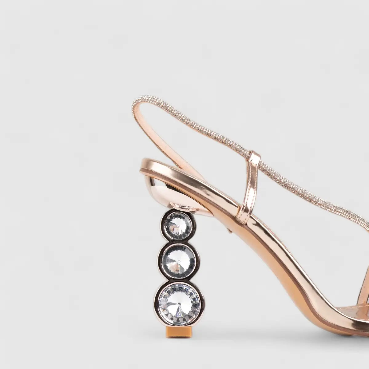 Bulbul Heel Sandal Beige LI005 Heels | familyshoecentre