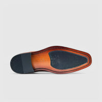 Fabino Dress Single Monk Strap Tan M3220049 Slip-ons | familyshoecentre