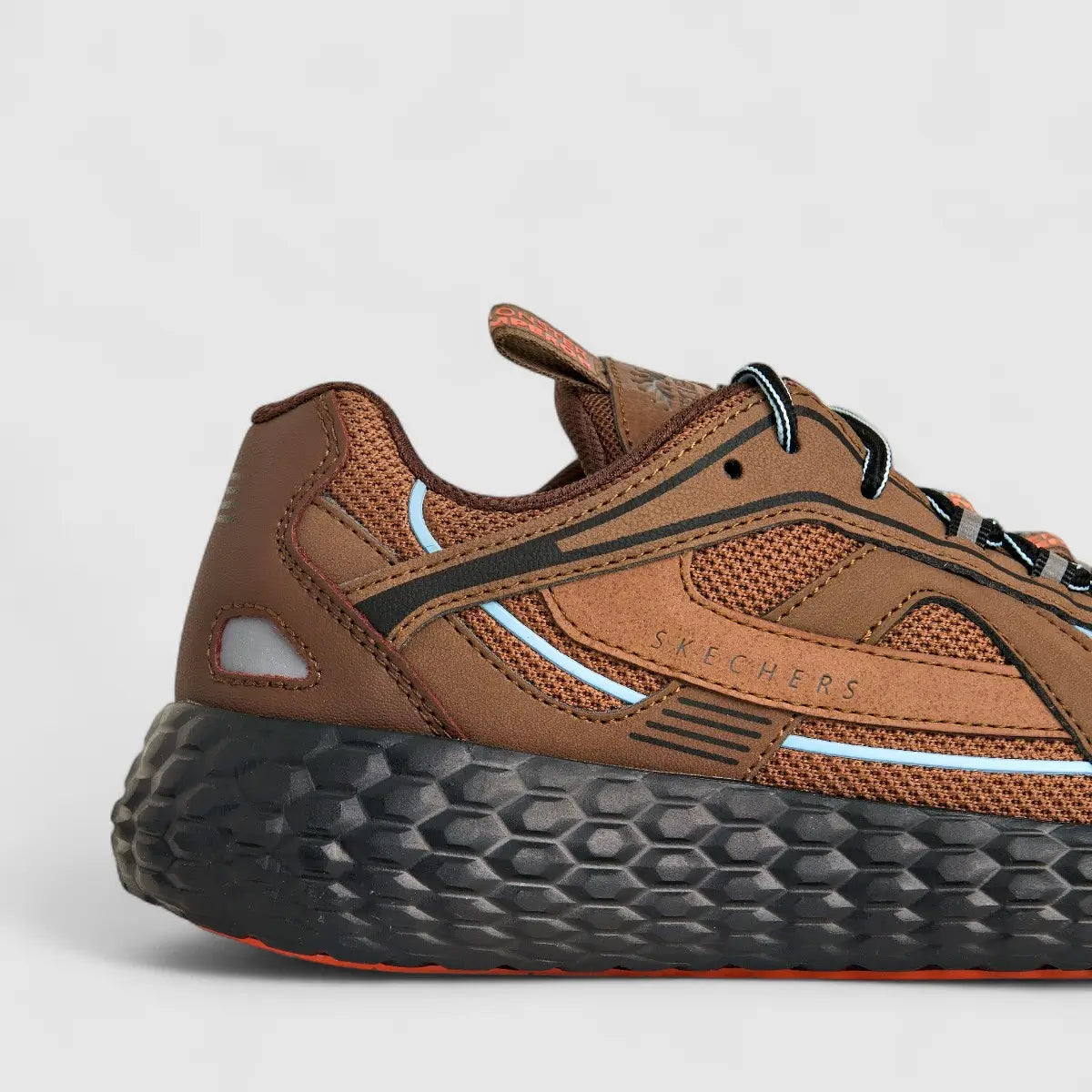Skechers Men's Comfort Sneaker Monster Emperor 237141 Brown SM122