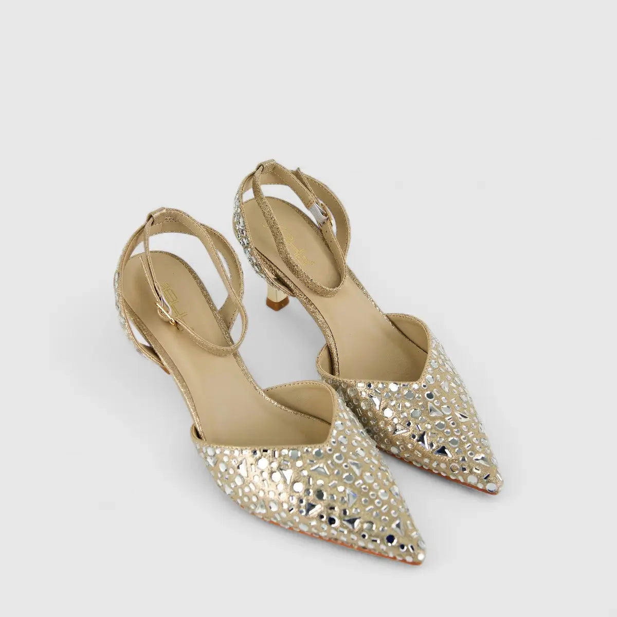 Bulbul Ladies Evening Court HAR034 Gold