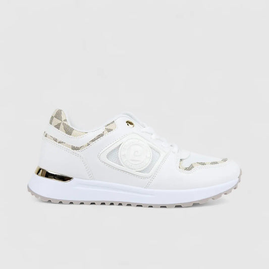 PC Ladies Casual Sneaker PCL10899 White/Beige PC362