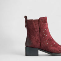 Bulbul Ankle Boot Dark Red CAR5040 Boots | familyshoecentre